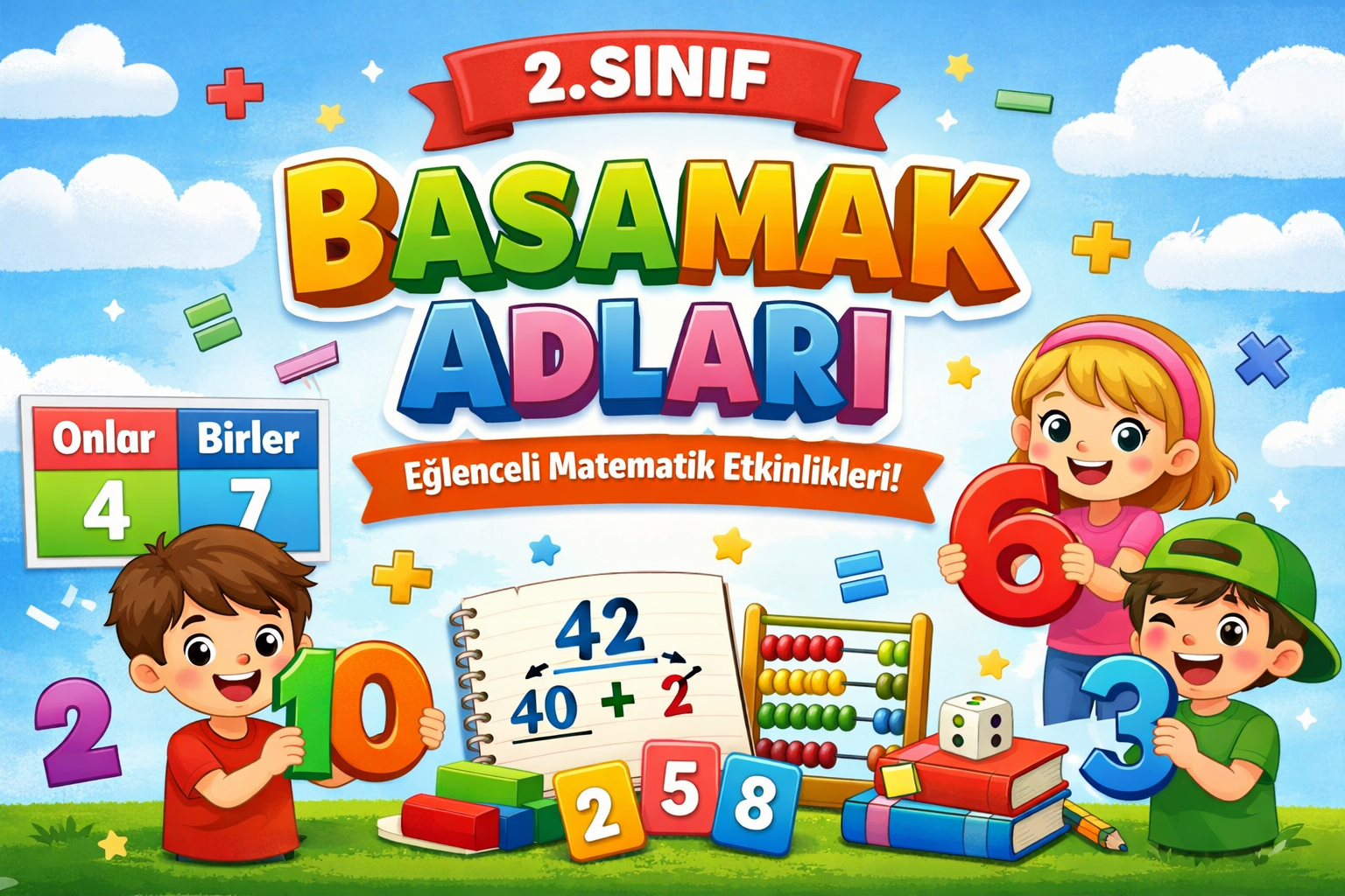 2. sınıf basamak adları etkinlik