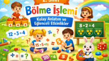 2. sınıf bölme işlemi etkinlik