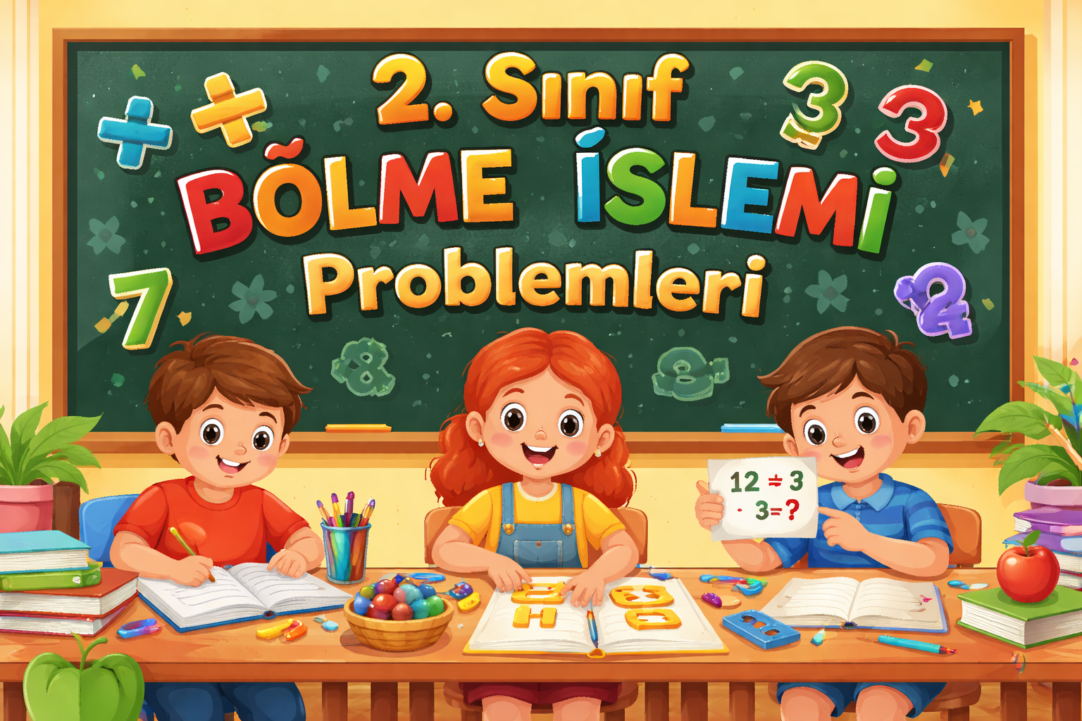 2. sınıf bölme işlemi problemleri