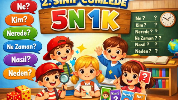 2. sınıf cümlede 5n 1k