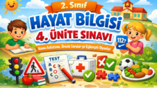 2. sınıf hayat bilgisi sınav 4. ünite